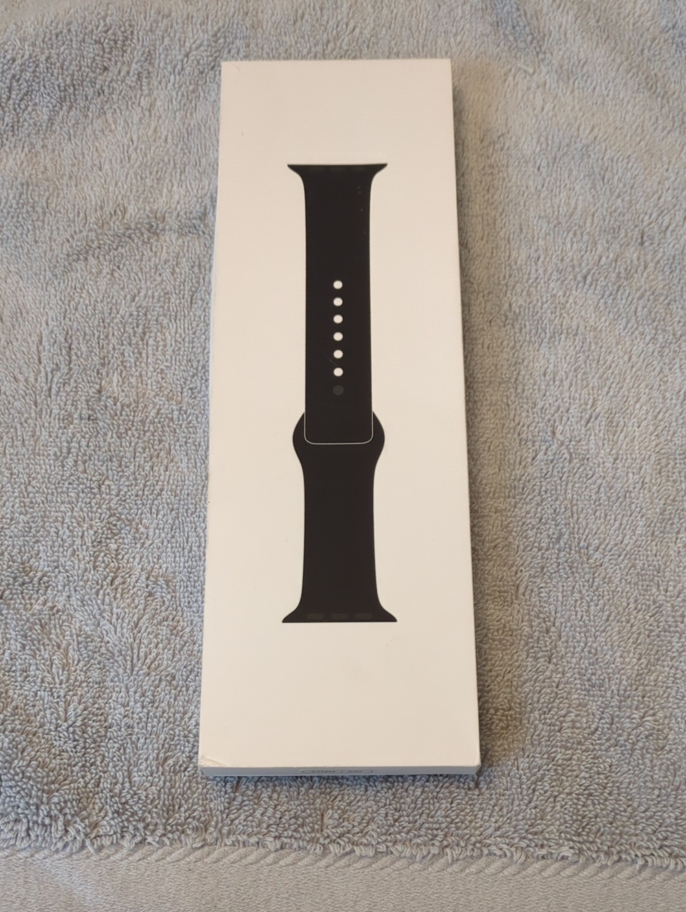 NEW Genuine Apple Watch Sport Band Black Stainless Steel For Series 10 NIB Mint